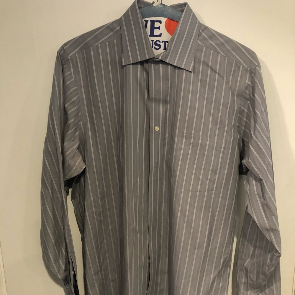 Donald Trump collection button down dress shirt with French cuff